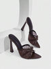 CUCCOO SZL Women Shoes Spring And Summer New Stiletto High Heels Sexy Fashion PU Leather Women's High Heel Sandals Slippers Outdoor Shoes Party Valentine's Day Sexy Wear